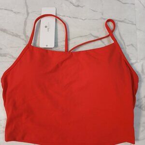 CRZ Yoga Butterlift Scoop Neck Crop Tank Top for Women